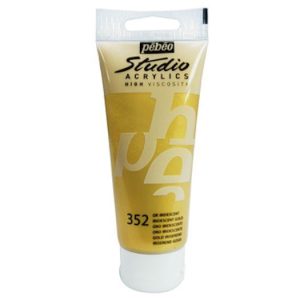 Pebeo Studio Acrylic 100ml Iridescent Gold