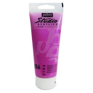 Pebeo Studio Acrylic 100ml Iridescent Violet Blue