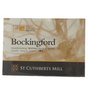 bockingford watercolour paper rough 10 x 7 pad