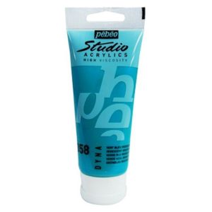 Pebeo Studio Acrylic 100ml Iridescent Green Blue