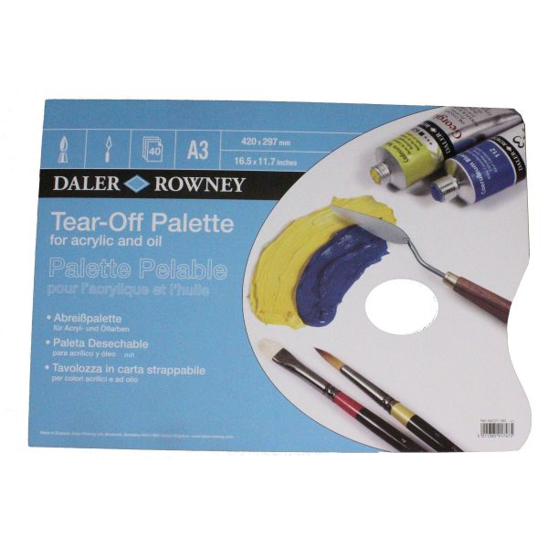 Daler rowney tear off palette A4