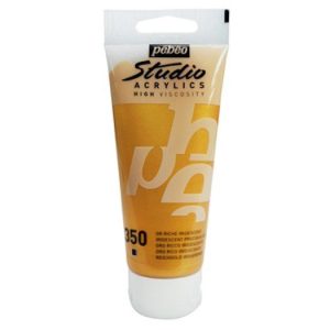 Pebeo Studio Acrylic 100ml Iridescent Precious Gold