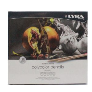 24 Polycolor coloured pencils  Rembrandt by Lyra