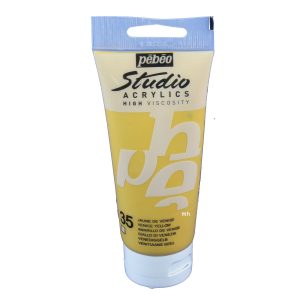 Pebeo Studio Acrylic 100ml  Venice Yellow paint