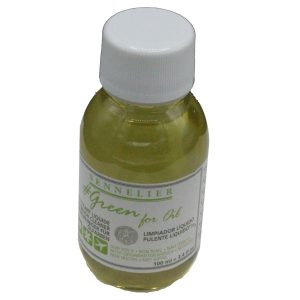 Sennelier green for oil natural oil paint brush cleaner