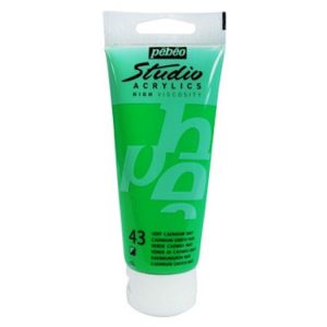 Pebeo Studio Acrylic 100ml Cadmium Green Hue