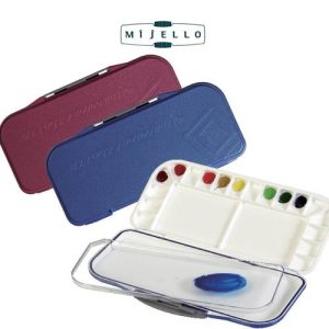 Mijello fusion watercolour palette blue