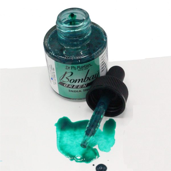 green bombay india ink doc martin's non toxic