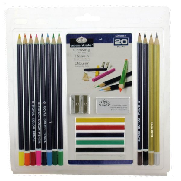 RART-2003 drawing art set coloured pencils set