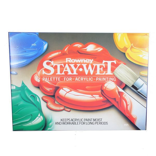 Daler Rowney Stay Wet palette Small acrylic paint pallete