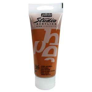 Pebeo Studio Acrylic 100ml Raw Sienna