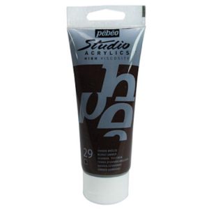 Pebeo Studio Acrylic 100ml Burnt Umber