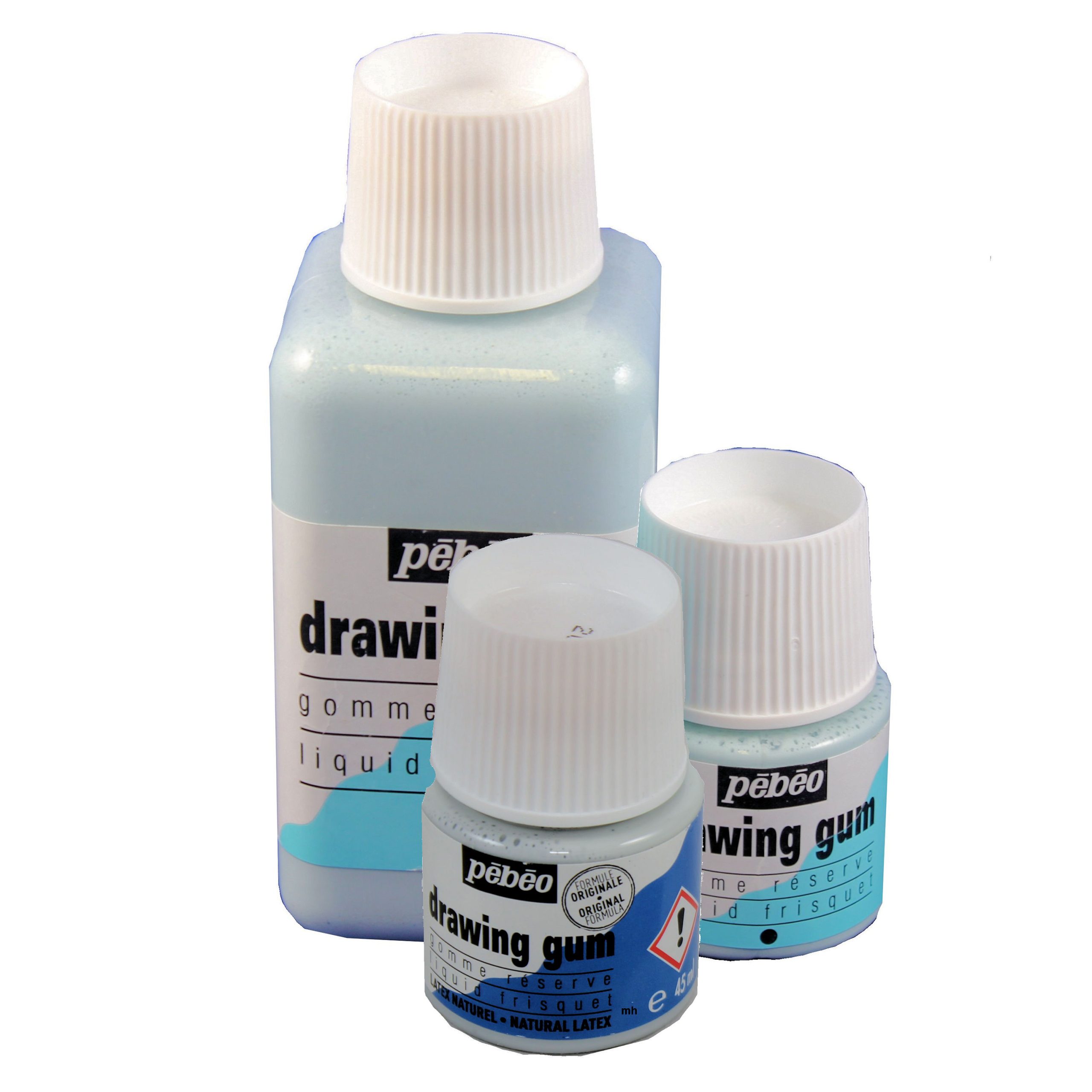 2560px x 2560px - Pebeo Drawing Gum - 45ml or 250ml pots of Synthetic or Natural Latex  Masking Fluid - Local Art Shop